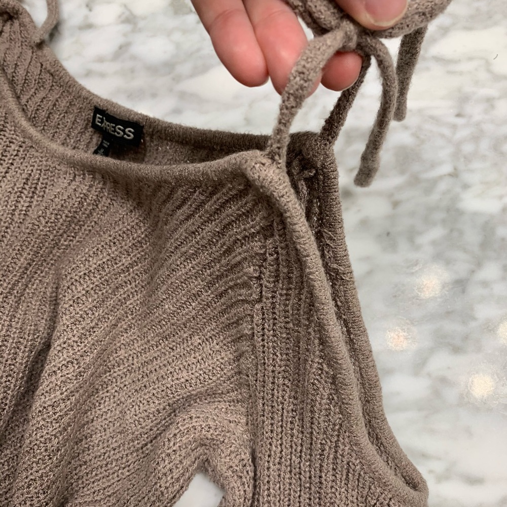 Express Open Shoulder Sweater - Picture 3 of 4